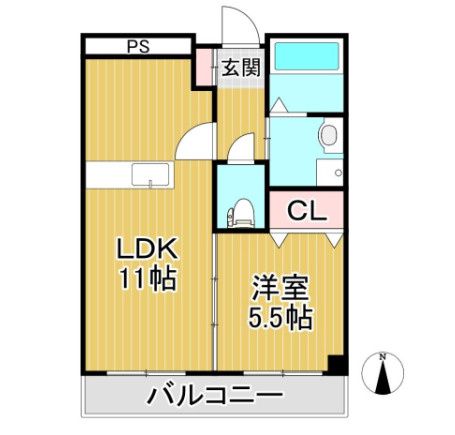 ブランドルフの間取り