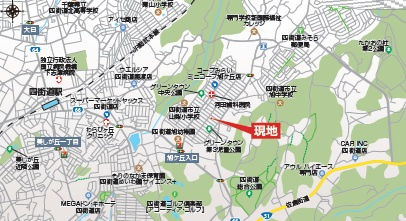 四街道市旭ケ丘2丁目4期【現地販売会】の地図