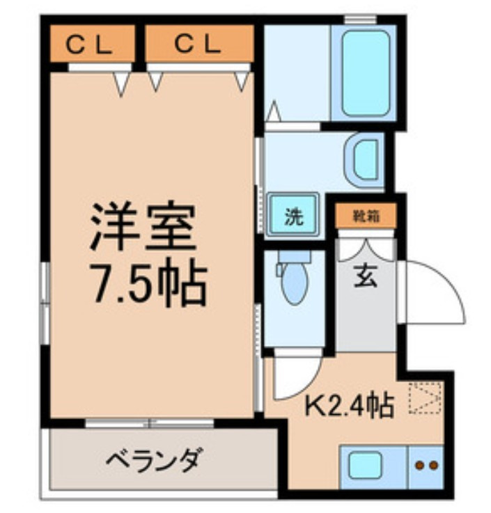 Village Printemps Koiwaの間取り