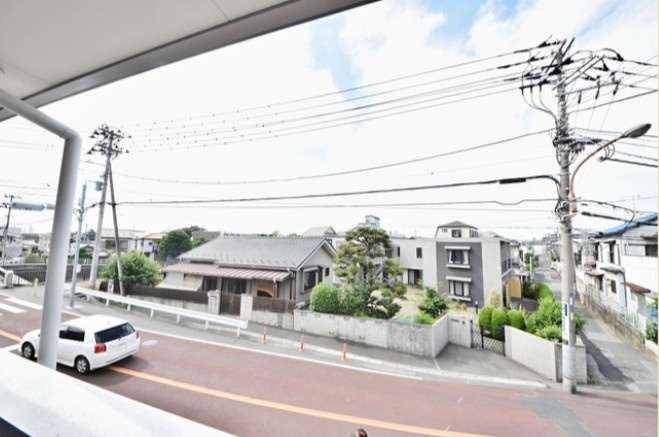 市川市原木３丁目のアパートの展望