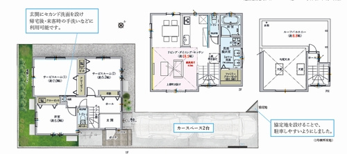 【間取り】 | 【仲介手数料０円】藤沢市辻堂東海岸1丁目　新築一戸建て　全3棟 | 3号棟【仲介手数料０円】藤沢市辻堂東海岸1丁目　新築一戸建て　全3棟