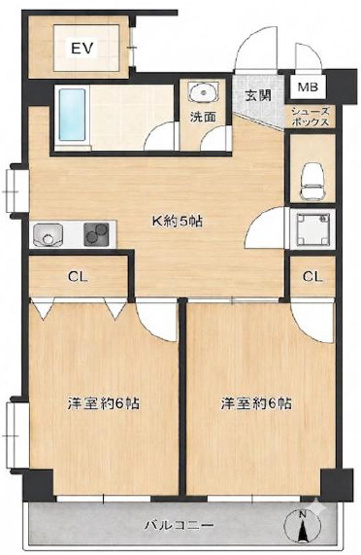 【間取り】 | メゾンド宮前-宮前4丁目-