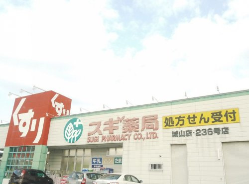 プレジオの周辺|【ドラッグストア】スギ薬局 城山店まで603ｍ