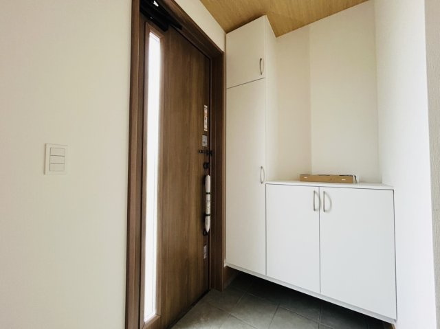 糟屋郡篠栗町尾仲1丁目1期の玄関