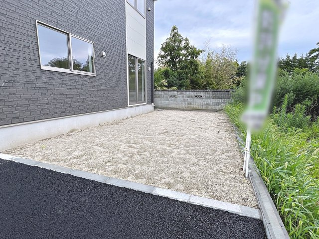 新築戸建・新築建売　矢吹町中町第2　矢吹小・矢吹中の庭|お庭がございますので、家庭菜園やガーデニングなどの趣味も楽しむことができます！