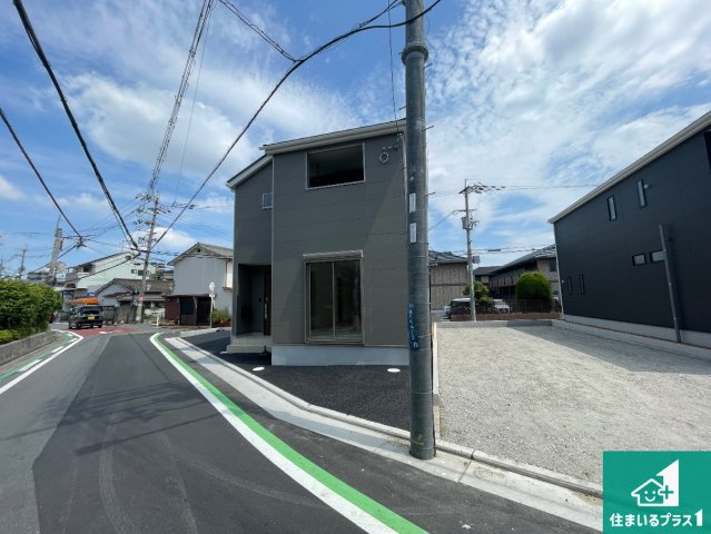 ◆八尾市安中町　第2期　新築一戸建ての外観|お客様に長く安心して住んでいだだける事にこだわった家づくり！住んでからのアフターサービスにもしっかりと取り組んでいます！
