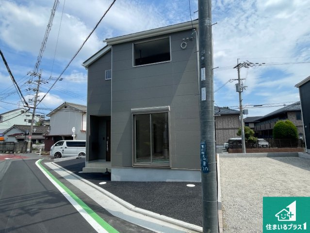 八尾市安中町　第2期　新築一戸建ての外観|安心の10年保証！外観を美しく保ち、雨水で汚れを落とします！気になることがありましたら、お気軽にお問い合わせください！