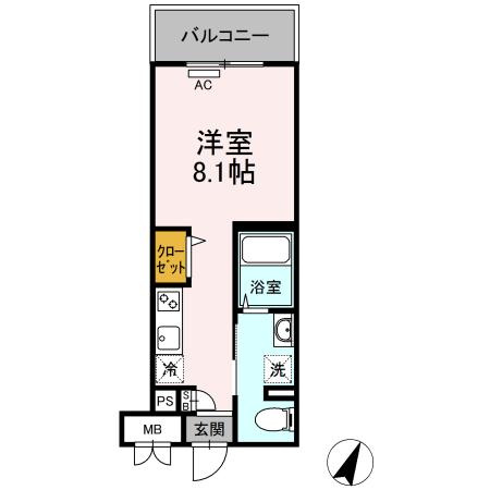 グランジュール大手町の間取り
