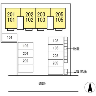 【区画図】 | ボナージュ・ポム
