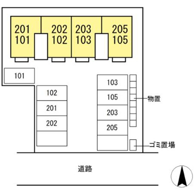 【区画図】 | ボナージュ・ポム