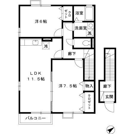 【間取り】 | ミルキーハウス
