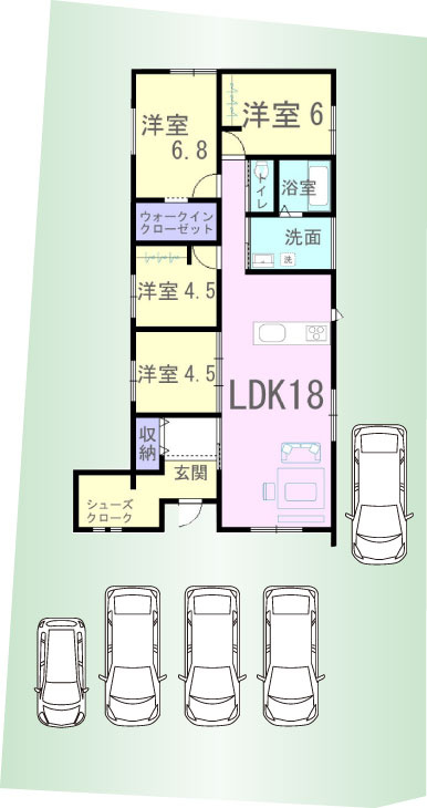 吉野ヶ里東脊振小西1号棟