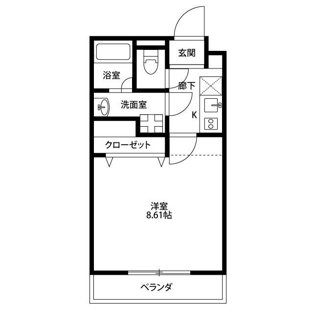 小金井市本町５丁目のアパート