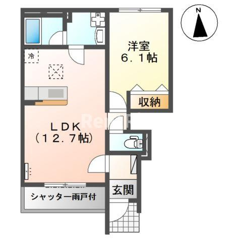 Smart HomeⅡ（スマート　ホームⅡ）の間取り