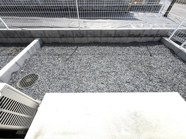 森の泉ⅡAの庭|お庭の付いた物件です