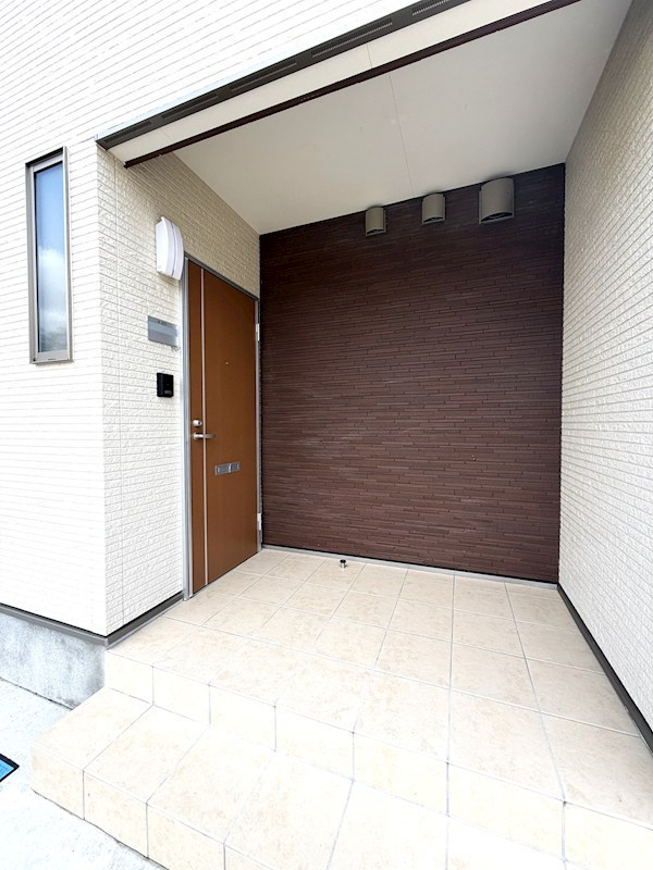 森の泉ⅡAの玄関|毎日通る玄関はこちらです