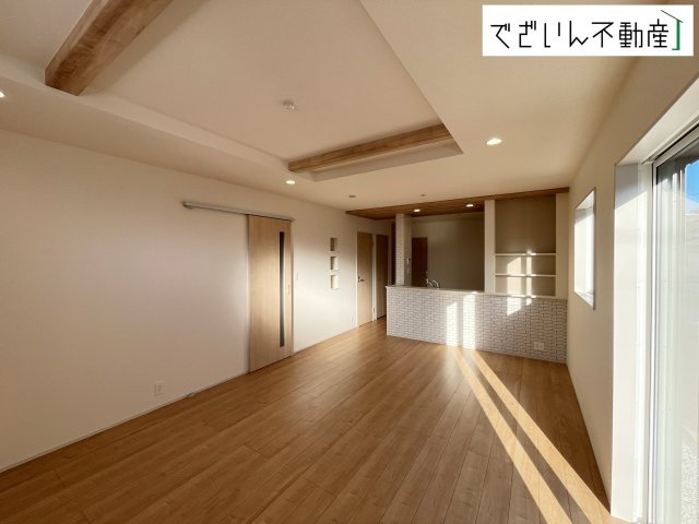 【居間・リビング】 | blooming garden本庄市中央2丁目　新築住宅 | 現地(2026年10月撮影)