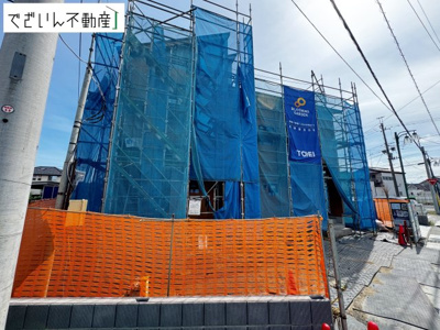 【外観】 | blooming garden本庄市中央2丁目　新築住宅 | 現地(2026年8月撮影)