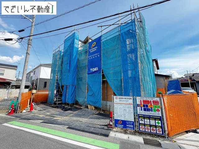 【外観】 | blooming garden本庄市中央2丁目　新築住宅 | 現地(2026年8月撮影)