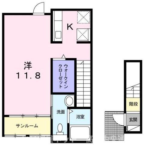 【間取り】 | ガーデンハウスＭ　Ｂ