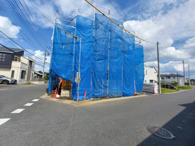 北足立郡伊奈町内宿台４丁目　全１棟の前面道路含む現地写真