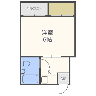 フォンタル西九条の間取り
