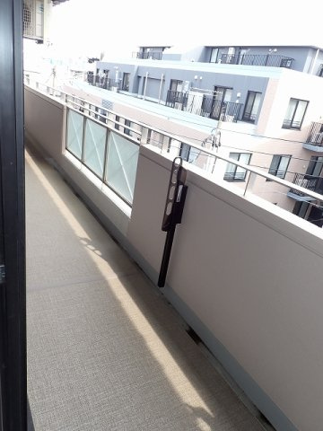 ステラメゾン田端のバルコニー