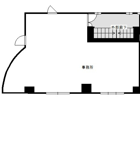 山中屋本店ビルの間取り