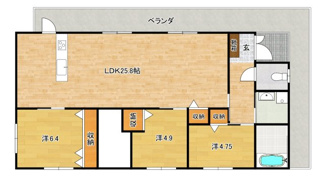 【間取り】 | 比嘉住宅