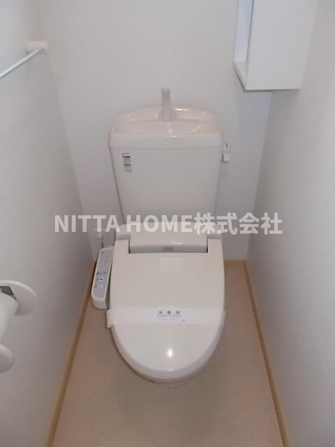 モンパレＳーⅢのトイレ|トイレにはウォシュレット機能が付いています！
