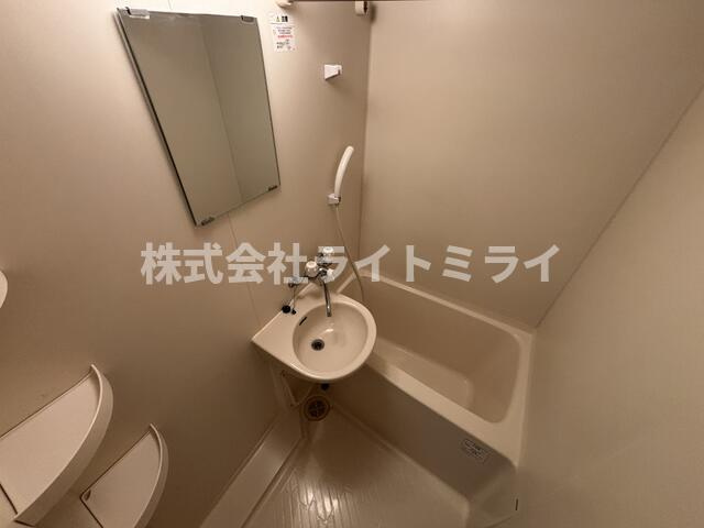 プリズムスクエア本駒込の浴室| 