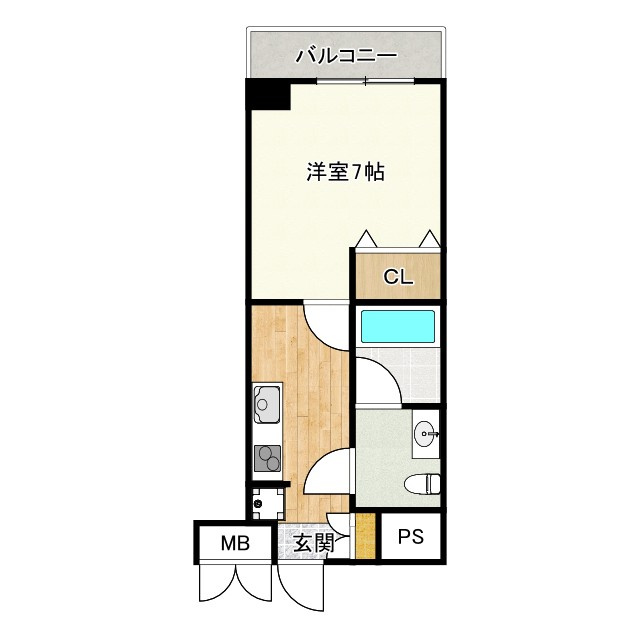 MK　FORTの間取り