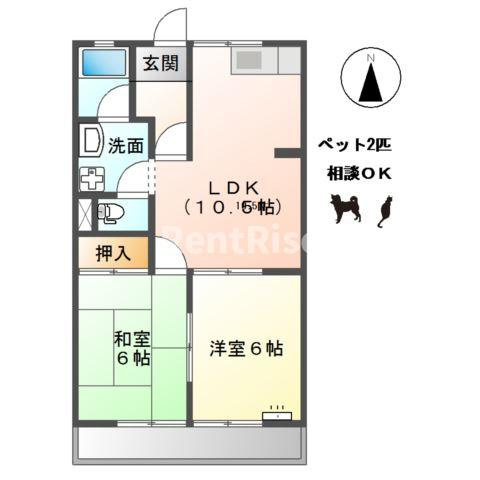 サンハイツⅠの間取り