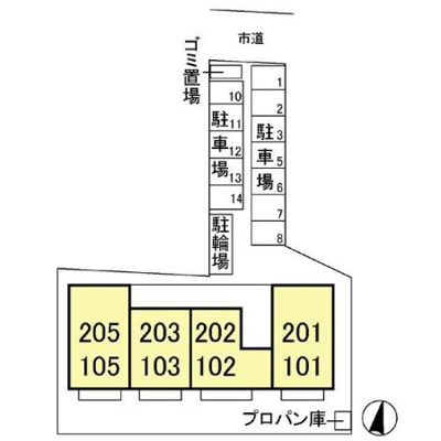 【区画図】 | ハウスオブブランカ