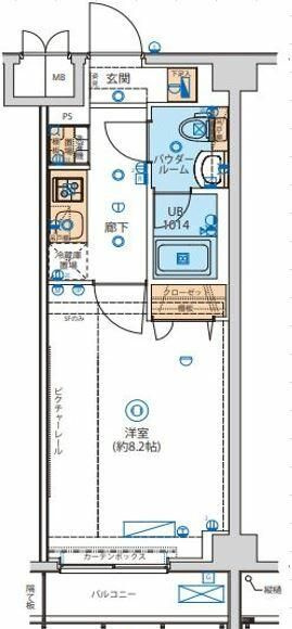ＳＨＯＫＥＮ　Ｒｅｓｉｄｅｎｃｅ横浜生麦Ⅱの間取り