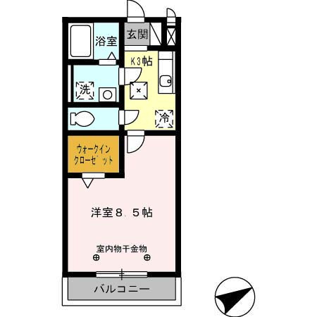 コートクレールの間取り