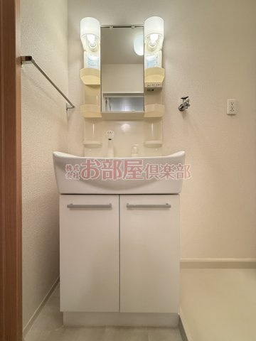 コートクレールの洗面所|脱衣スペースもあります