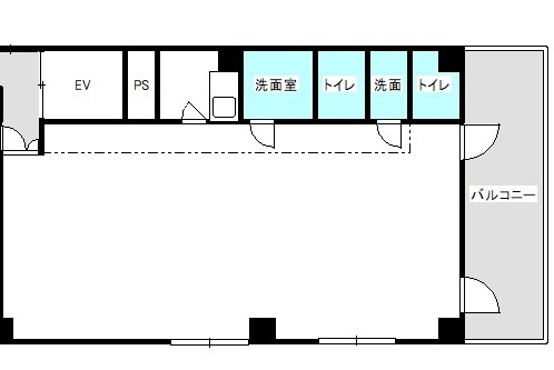 山中屋本店ビルの間取り