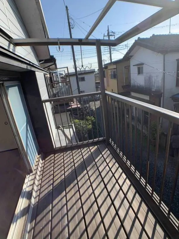 川越市寺尾戸建のバルコニー