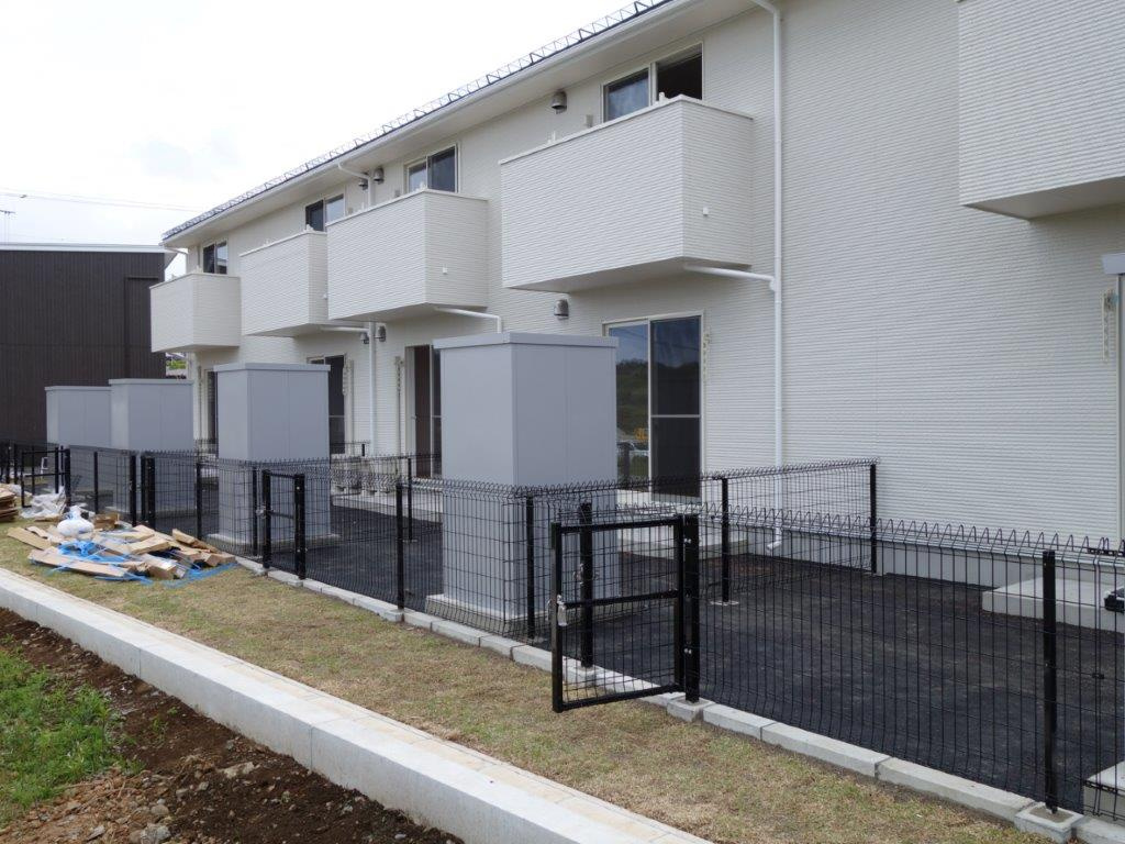 盛岡市緑が丘１丁目のアパートの外観パース