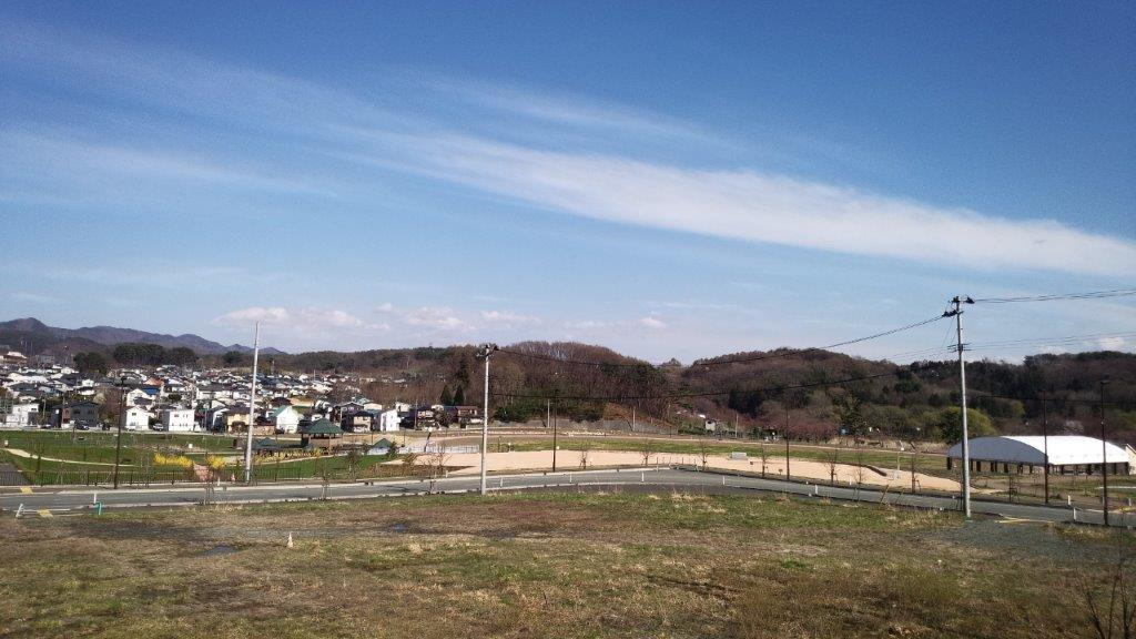 盛岡市緑が丘１丁目のアパートの展望