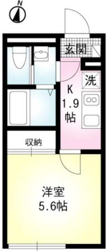 クリエイト上井草の間取り