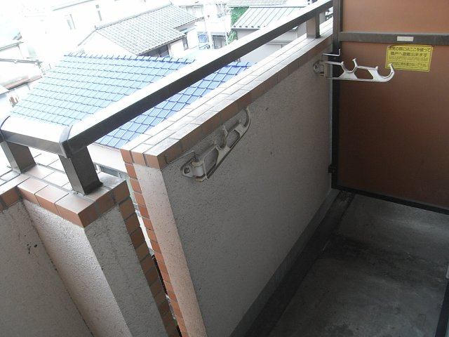 ライオンズマンション大島のバルコニー