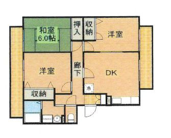 オリーブ泉ヶ丘Ⅱの間取り