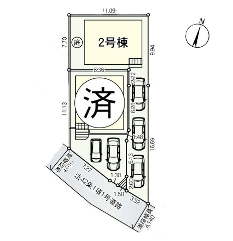 福岡市南区高木2丁目第3-2棟（2号棟）の間取り