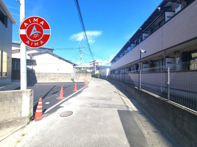 福岡市南区高木2丁目第3-2棟（2号棟）の外観|前面道路含む現地の写真です。
