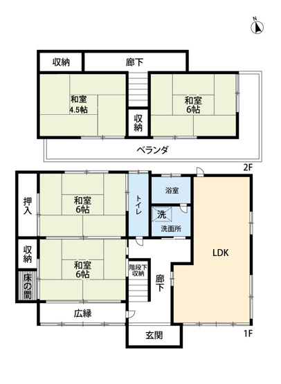 【間取り】 | 小山市粟宮戸建