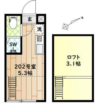 Tefiti（テフィティ）の間取り