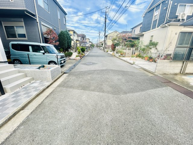 千葉市緑区大椎町2期の前面道路含む現地写真