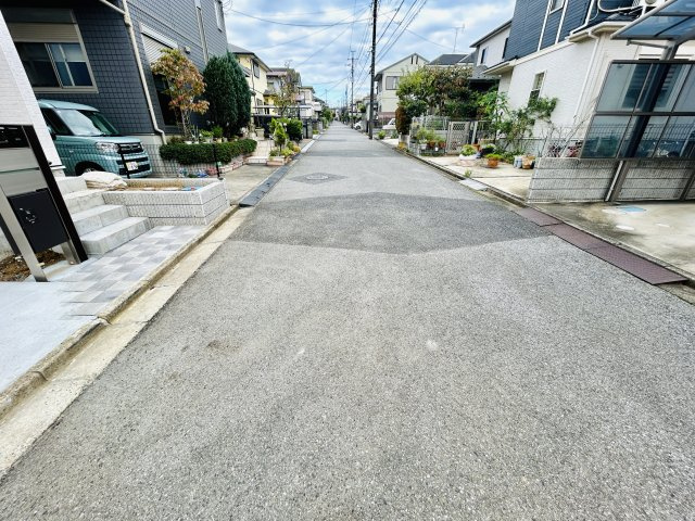 千葉市緑区大椎町2期の前面道路含む現地写真|10/3撮影